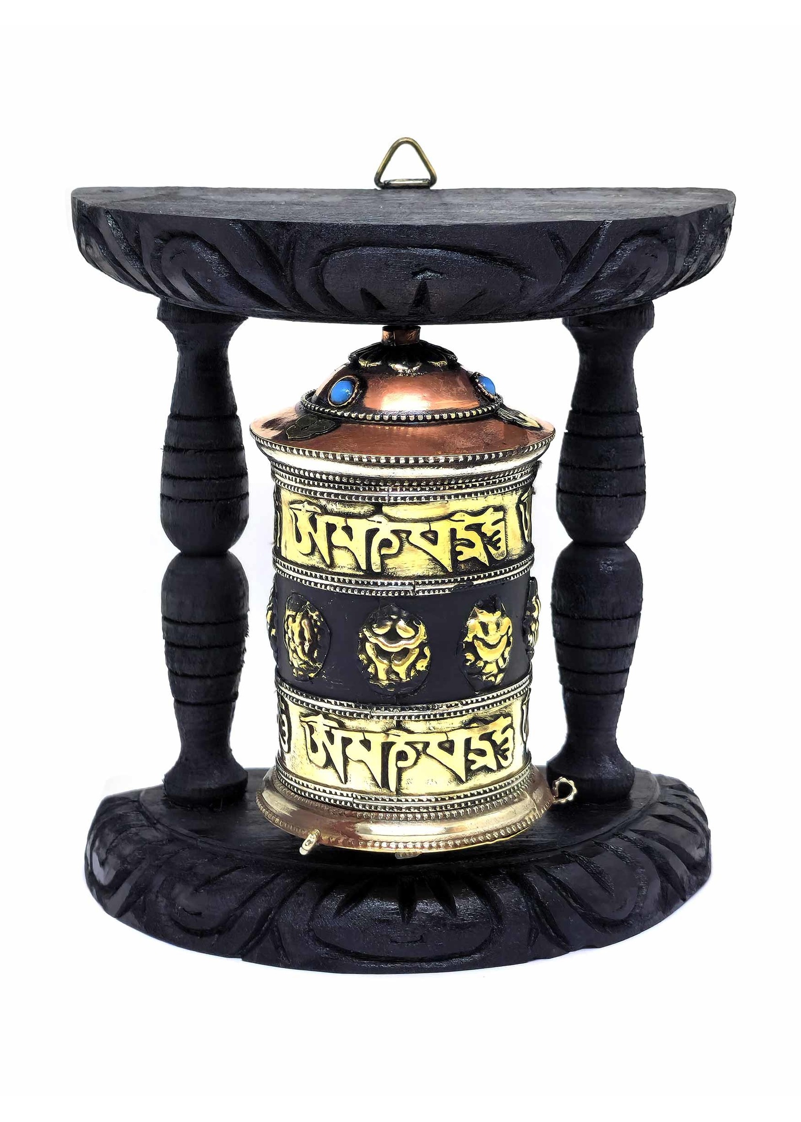 Tibetan Wall and Table Prayer Wheel