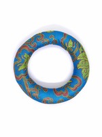 Singing Bowl Ring Cushion, Blue