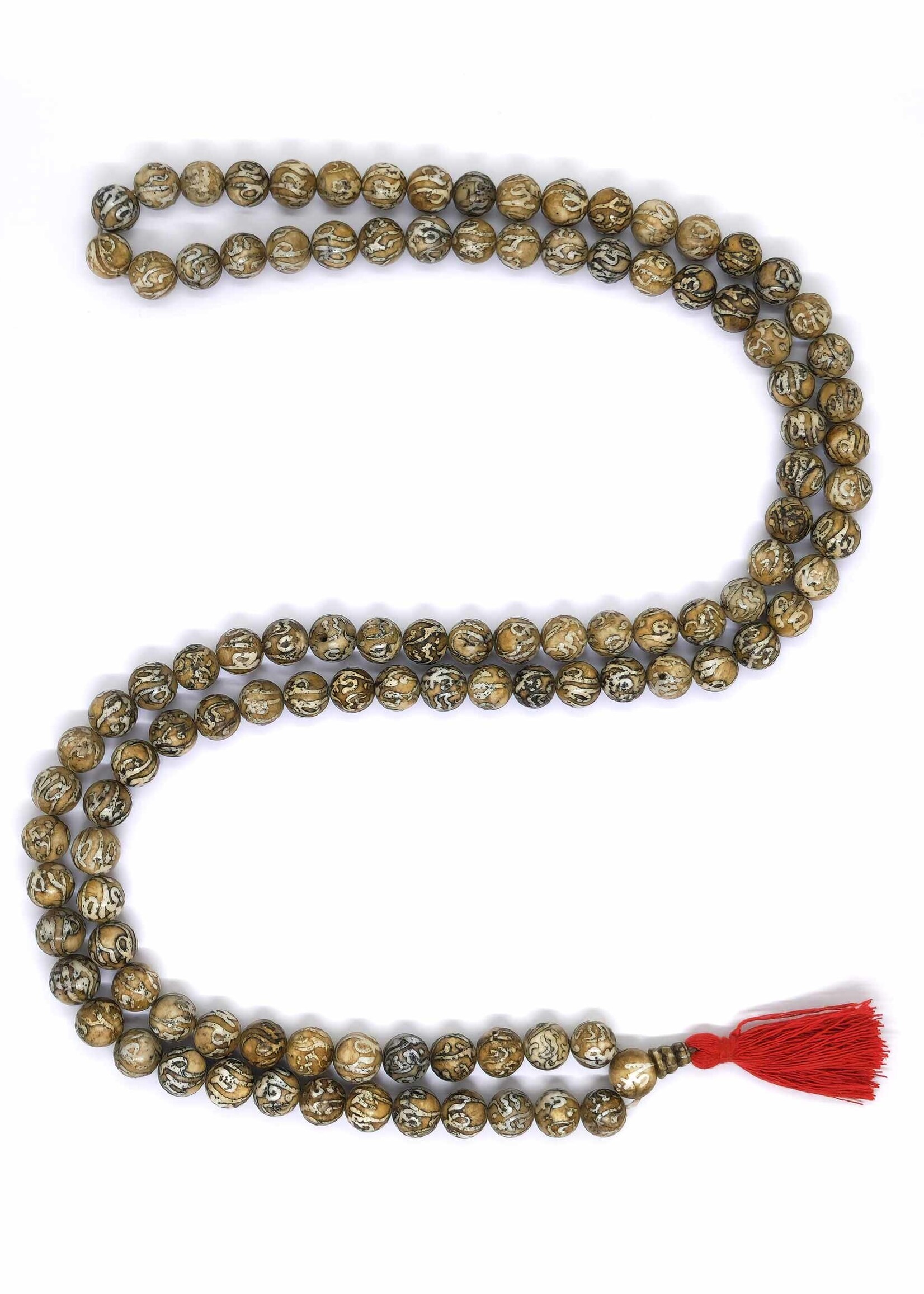 Tibetan Prayer Beads Mani Mantra Shell tibetmarkets.ch