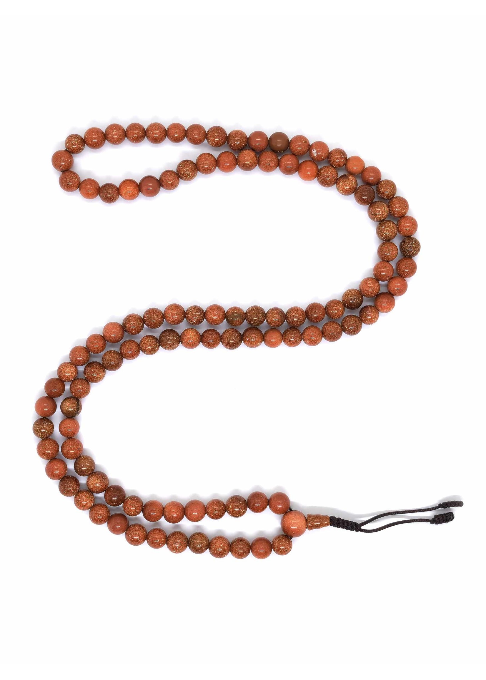 Tibetan Prayer Beads Mala Sunstone