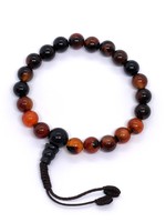 Achat-Steine elastisches Mala-Armband