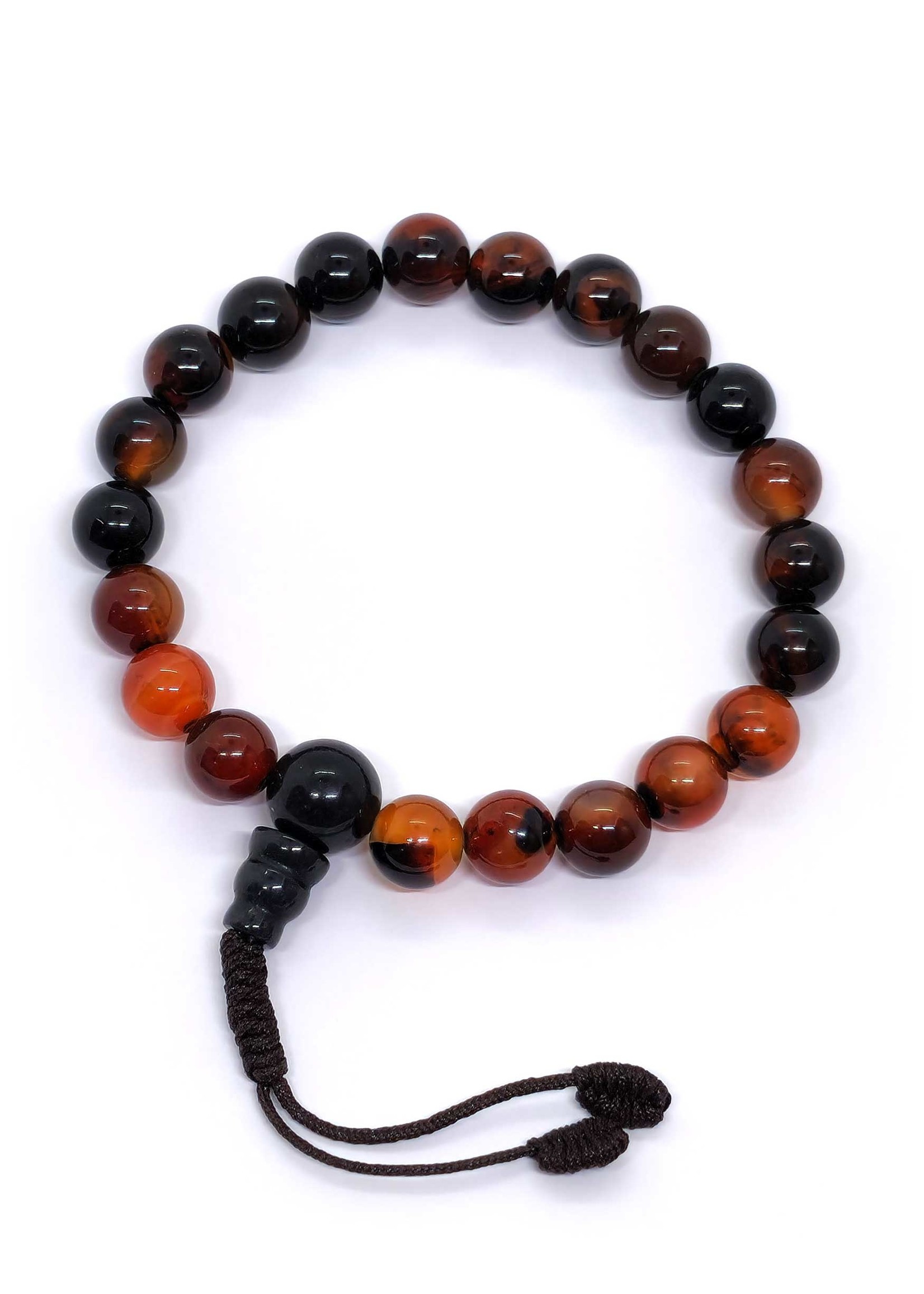 Agate Stones Elastic Mala Wristband