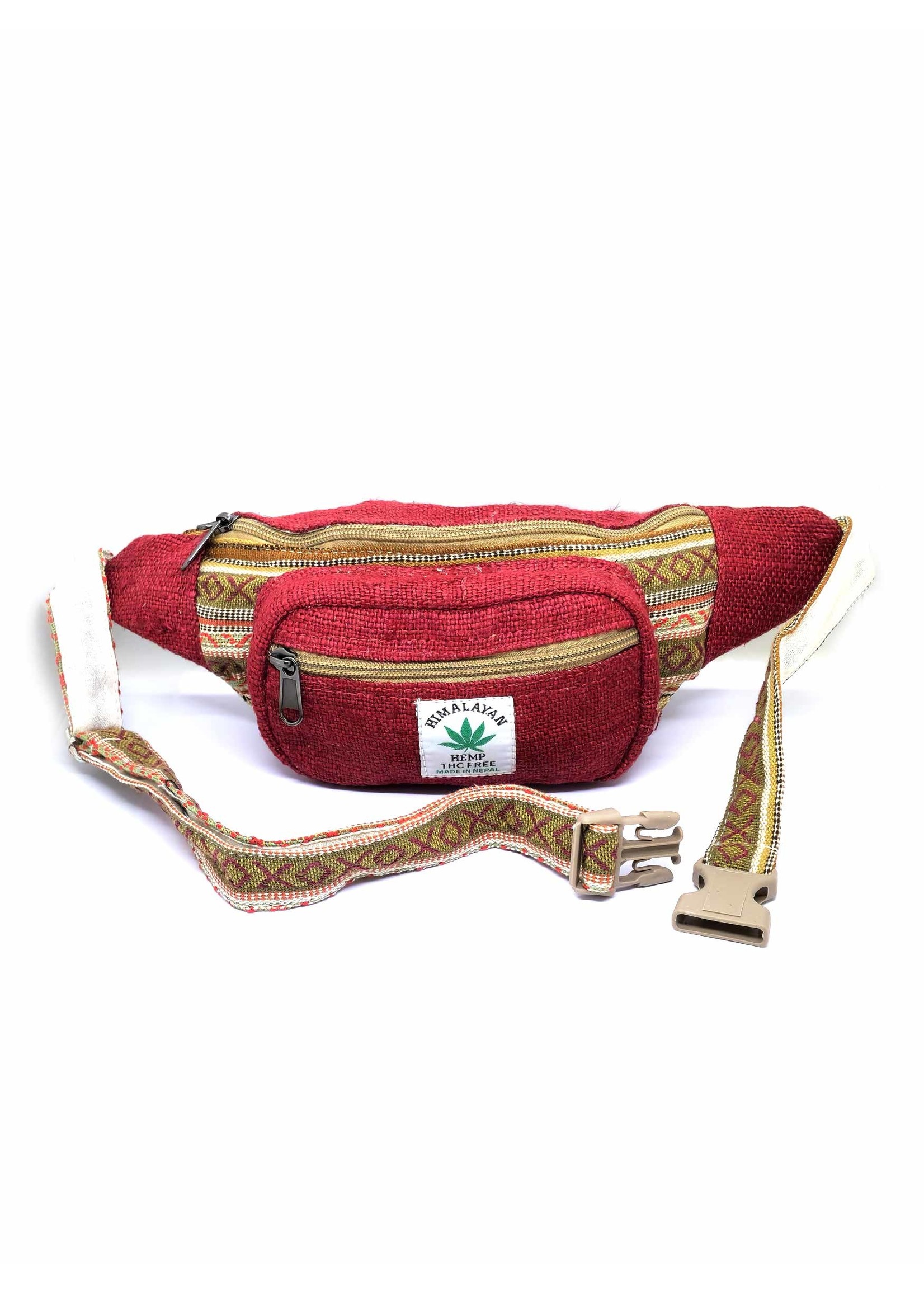 Tibetan Handmade Gheri Cotton Hemp Fanny Pack, Norsang