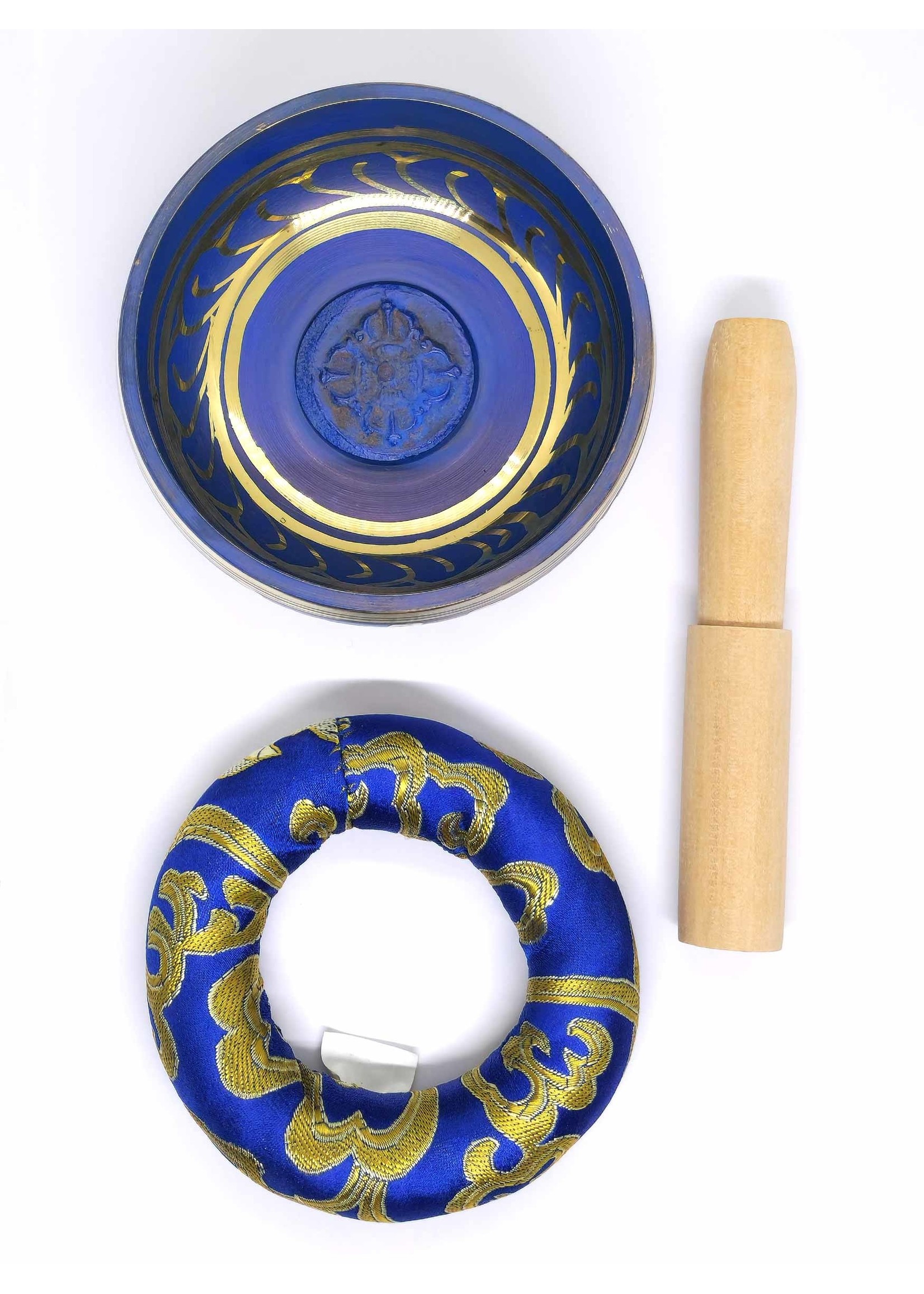 Tibetan Singing Bowl With Compassion Mantra, Set of 3, Ø 10.5cm, 250g