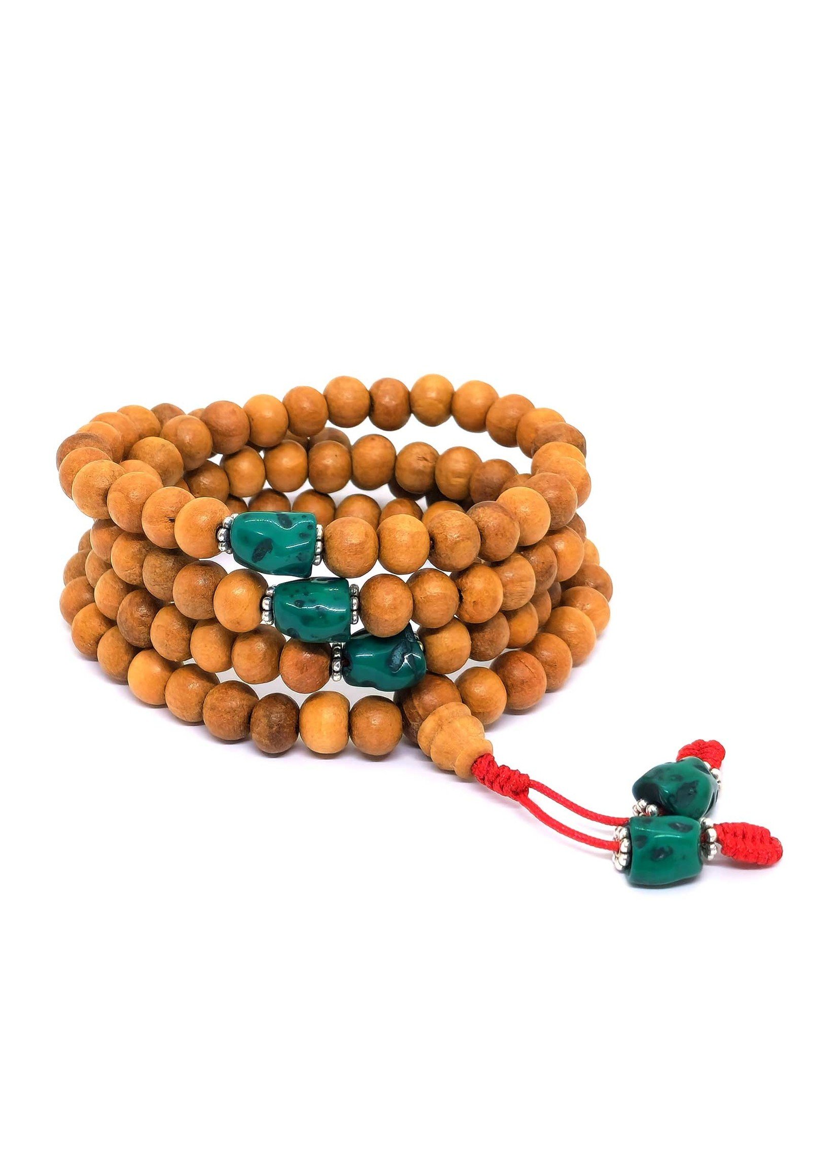 Tibetan Prayer Beads Plain Wood Japa Mala