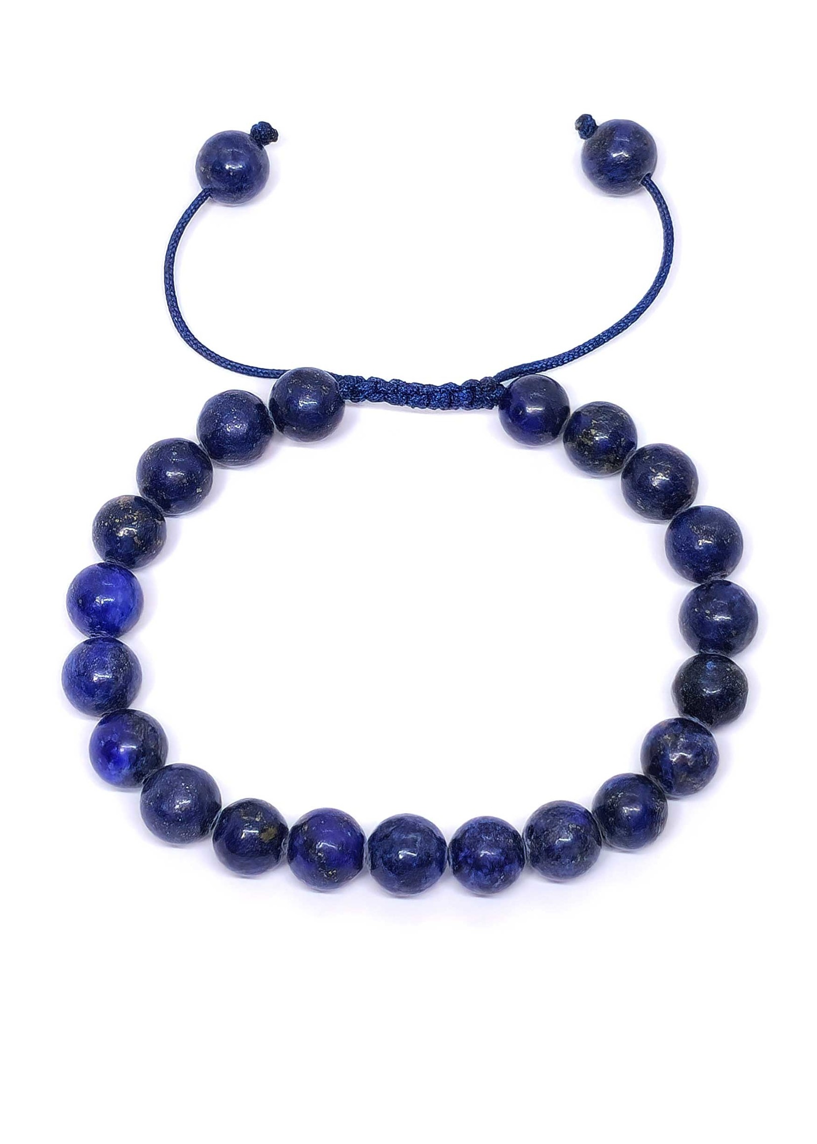 Lapis Lazuli Bracelet with Adjustable Size