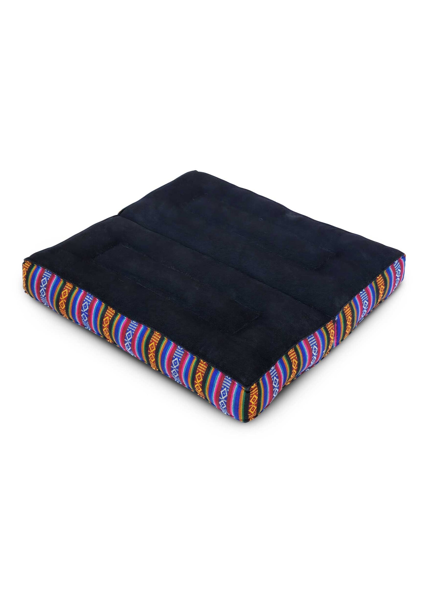 Foldable Meditation Cushion, Cotton with Kapok Filling