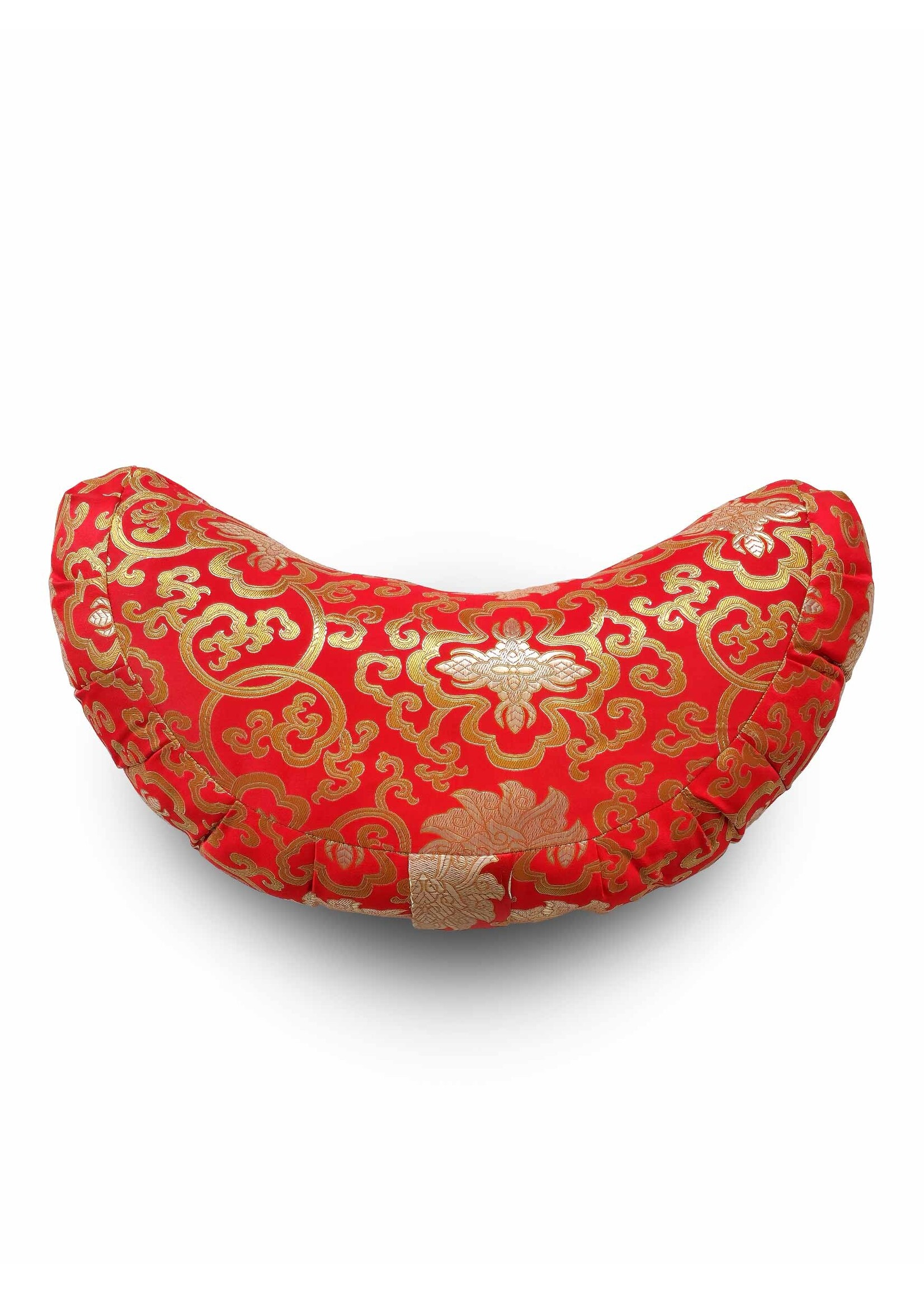 Tibetan Zafu Crescent Shaped Meditation Cushion