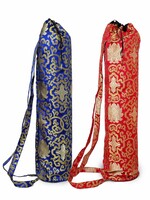 Silk Brocade Yoga Mat Bag