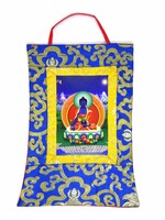 Thangka tibetano del Buddha della medicina, mini