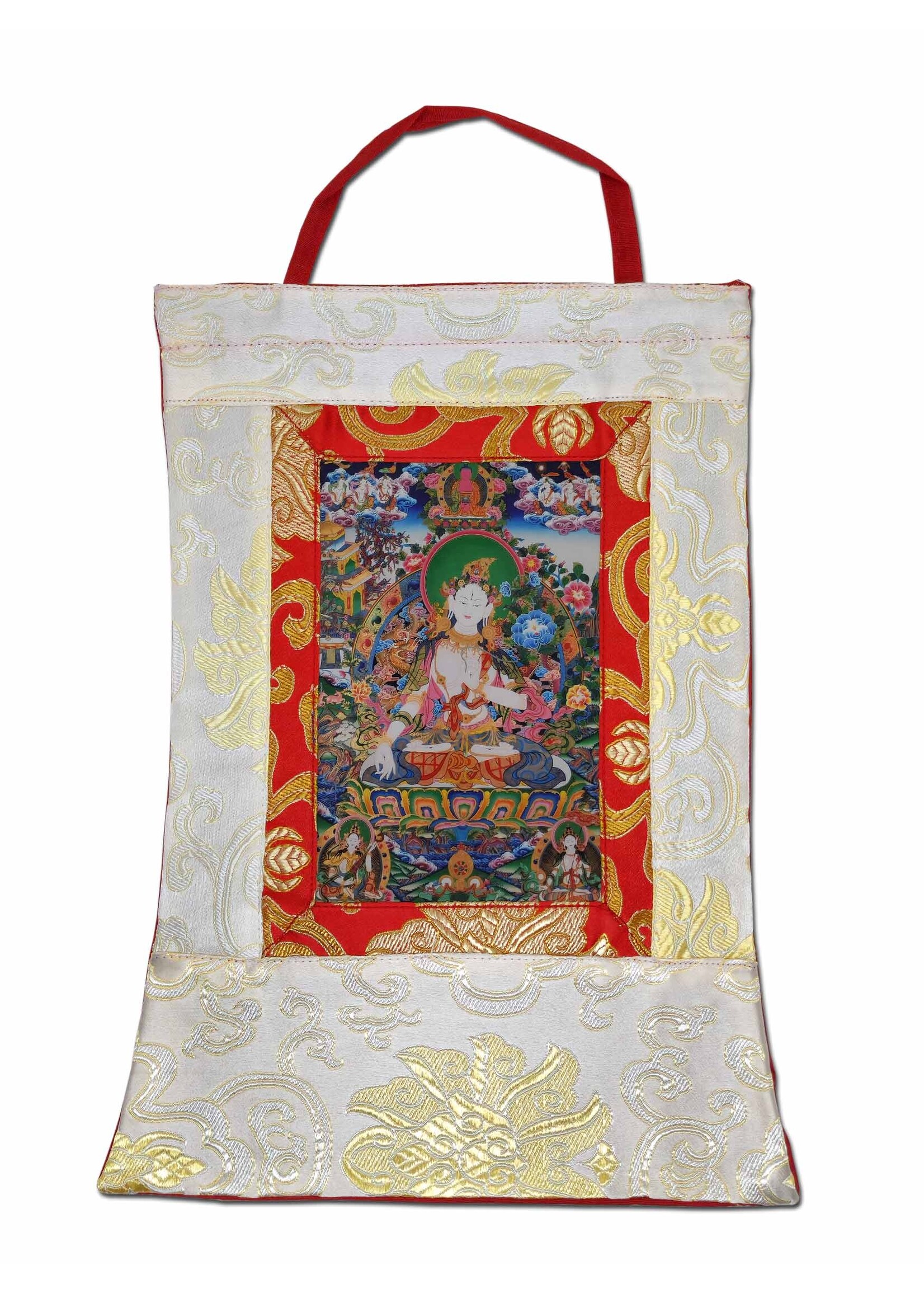 Thangka de la Tara Blanche, mini