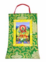 Green Tara Thangka, mini