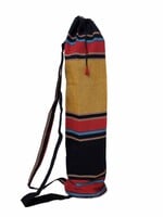 Sac pour matelas de yoga en coton, fait à la main, au design tibétain