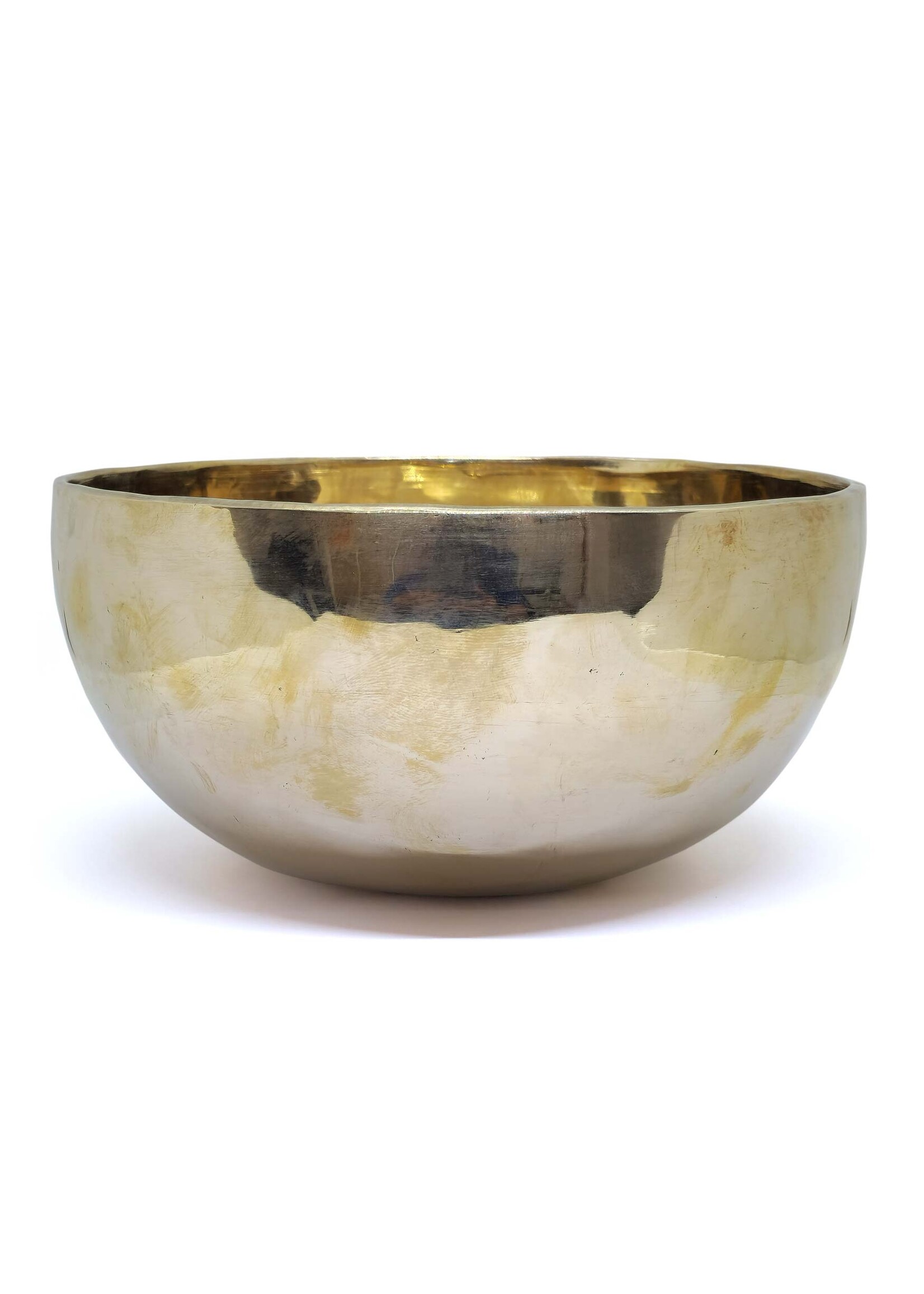 Handcrafted Tibetan Singing Bowl - Golden Harmony, Ø 18-20cm, 800g