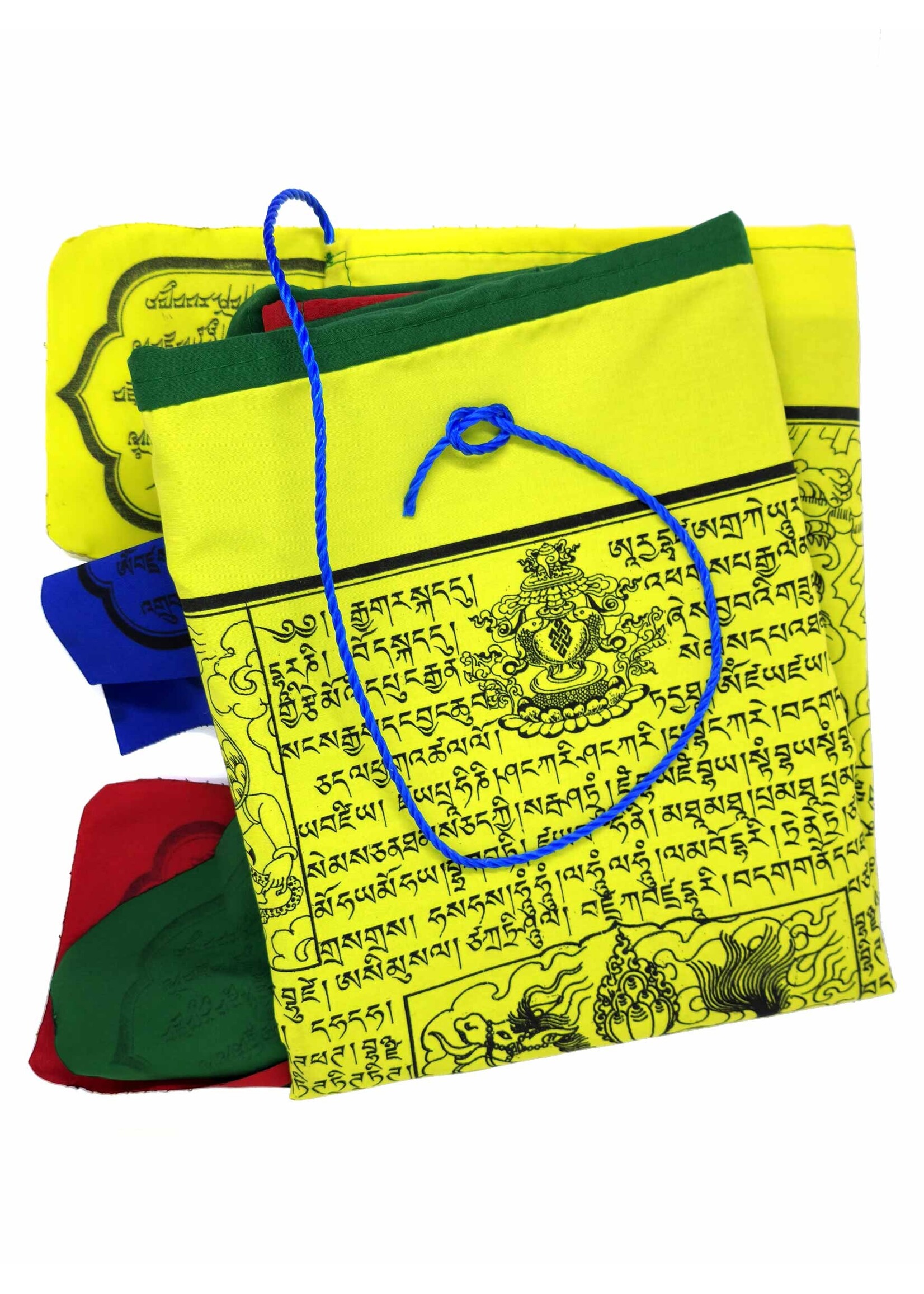 Tibetan Vertical Prayer Flag Premium Qualtiy