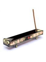 Tibetan Copper Incense Holder Mani Mantra