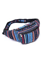 Tibetan Gheri Cotton Fanny Pack, Ngonag