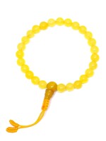 Tibetan Wristband Mala Calcite Beads
