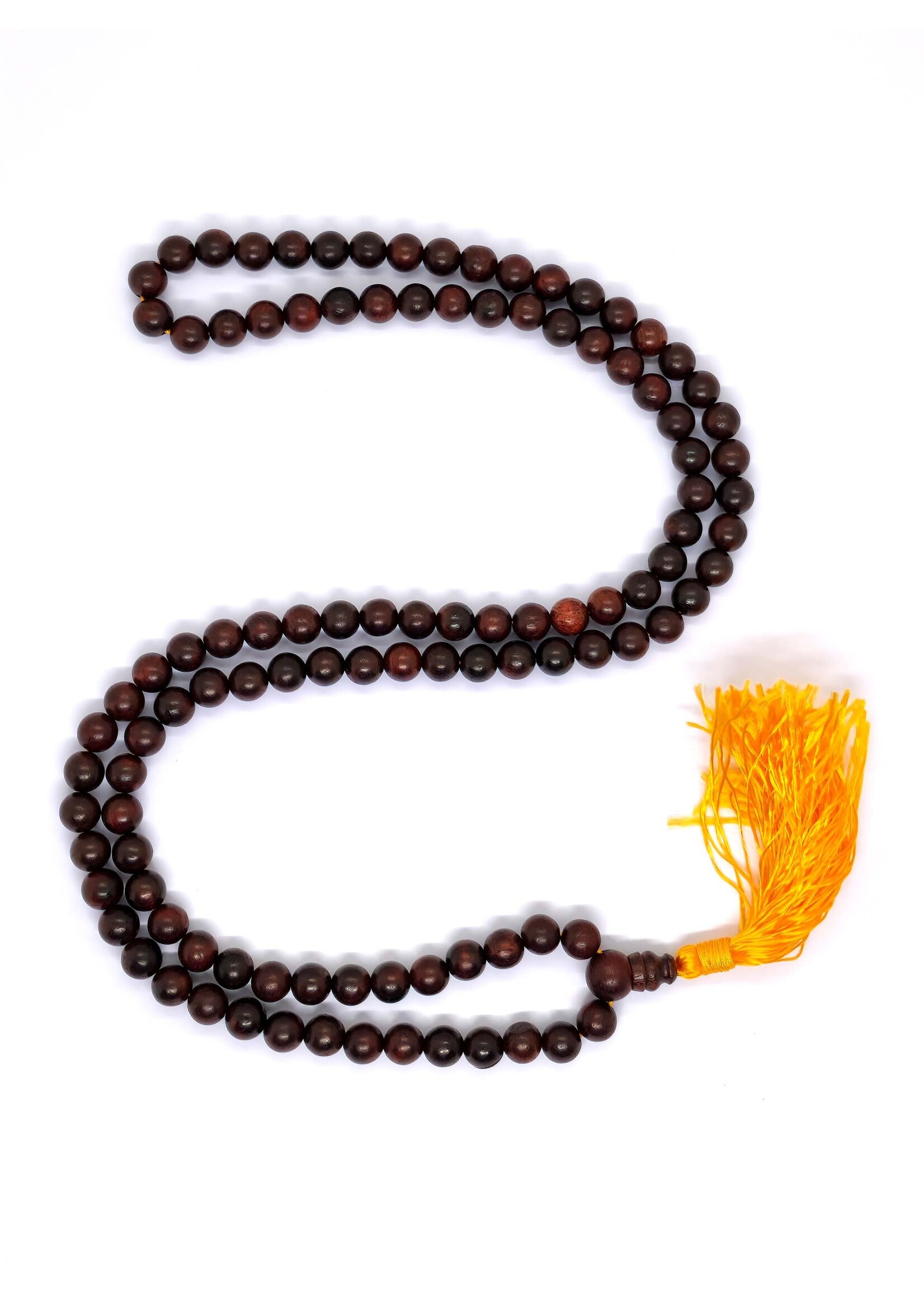 Tibetan Rosewood Prayer Beads with Tassel