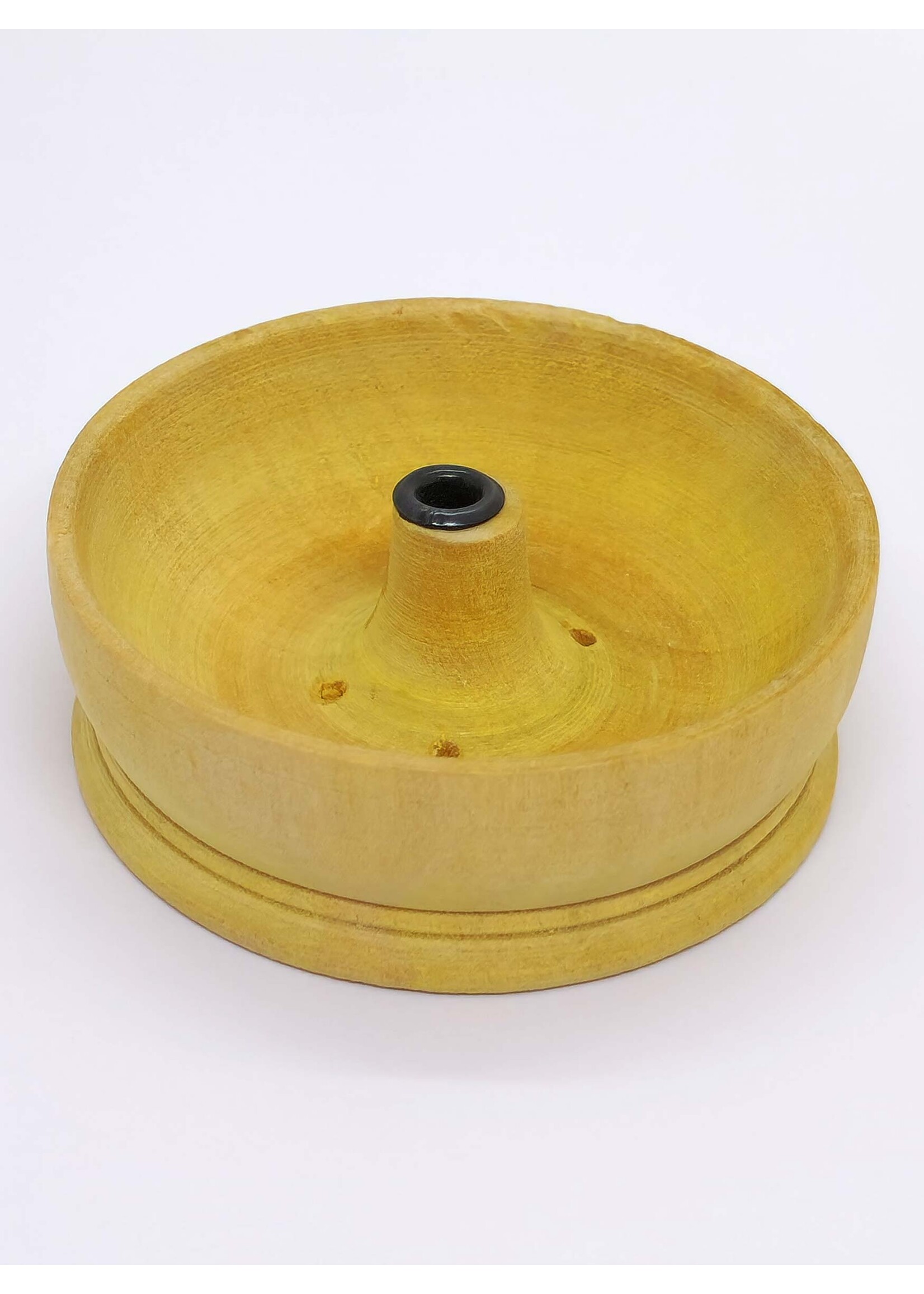 Räucherstäbchenhalter aus Holz, rund