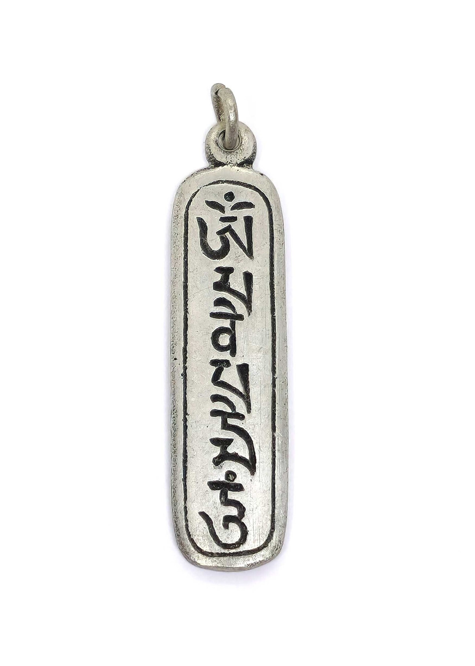 Tibetan Pendant "Om Mani Padme Hum"