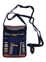 Small Tibetan Shoulder Bag, Made of Hand-Loomed Cotton, Ngonag