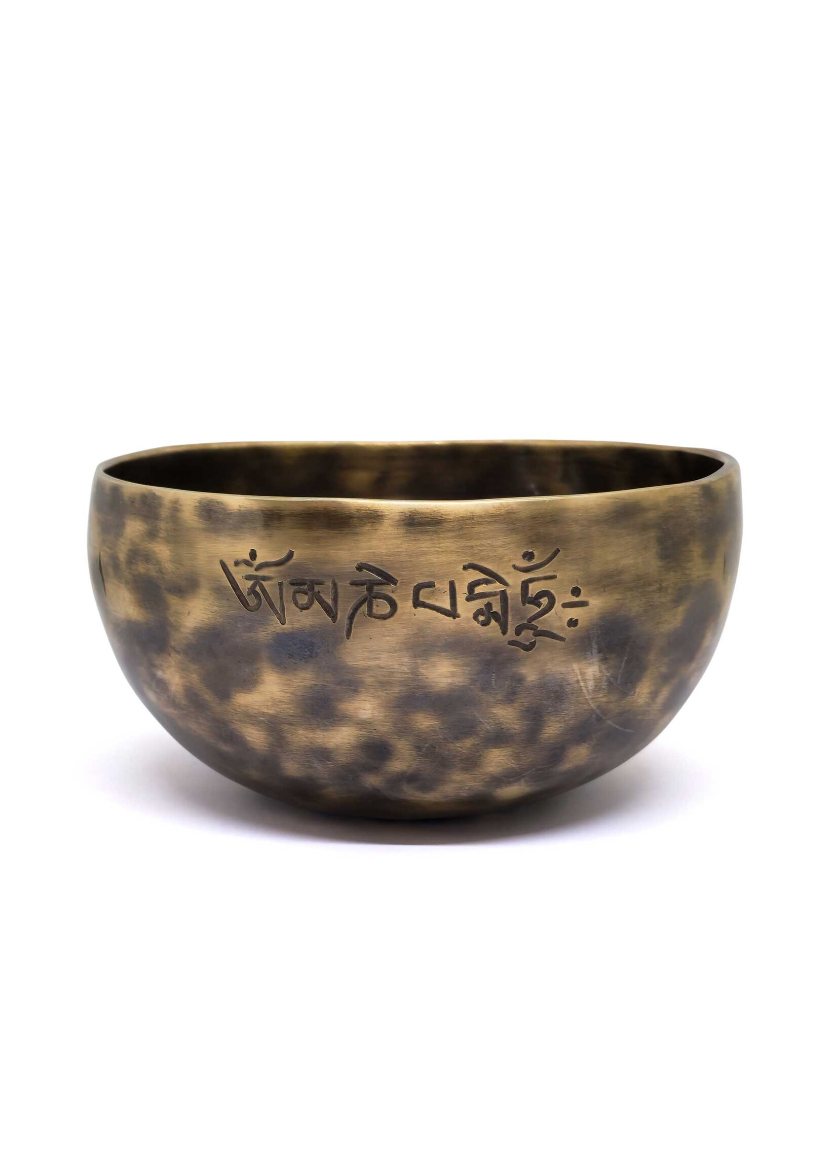 Tibetan Singing Bowl - Full Moon, 3-Piece-Set, Ø 14cm, 450g