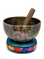 Tibetan Singing Bowl - Tiger Bowl, 3-Piece-Set, Ø 15cm, 600g