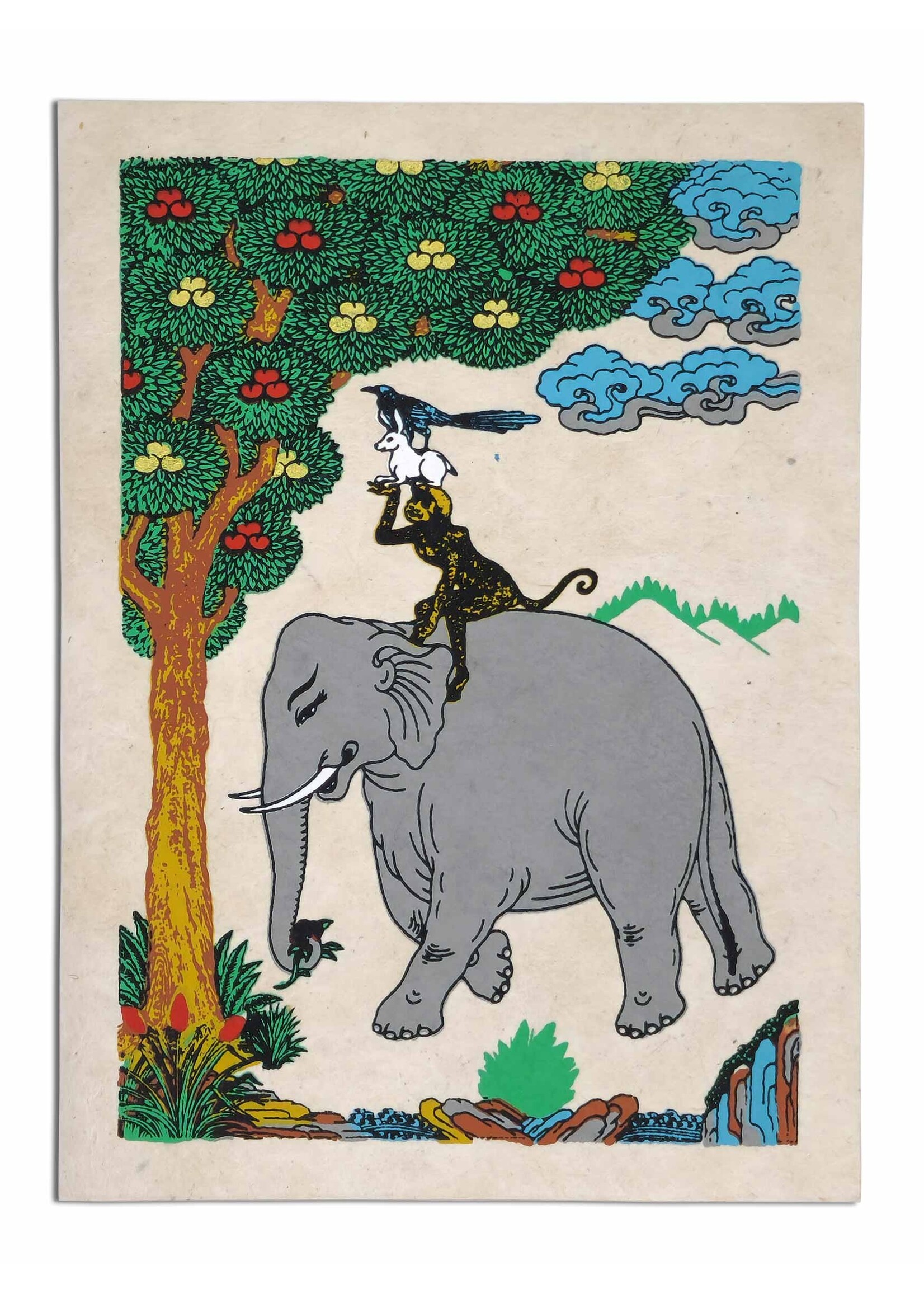 Tibetan Greeting Card 