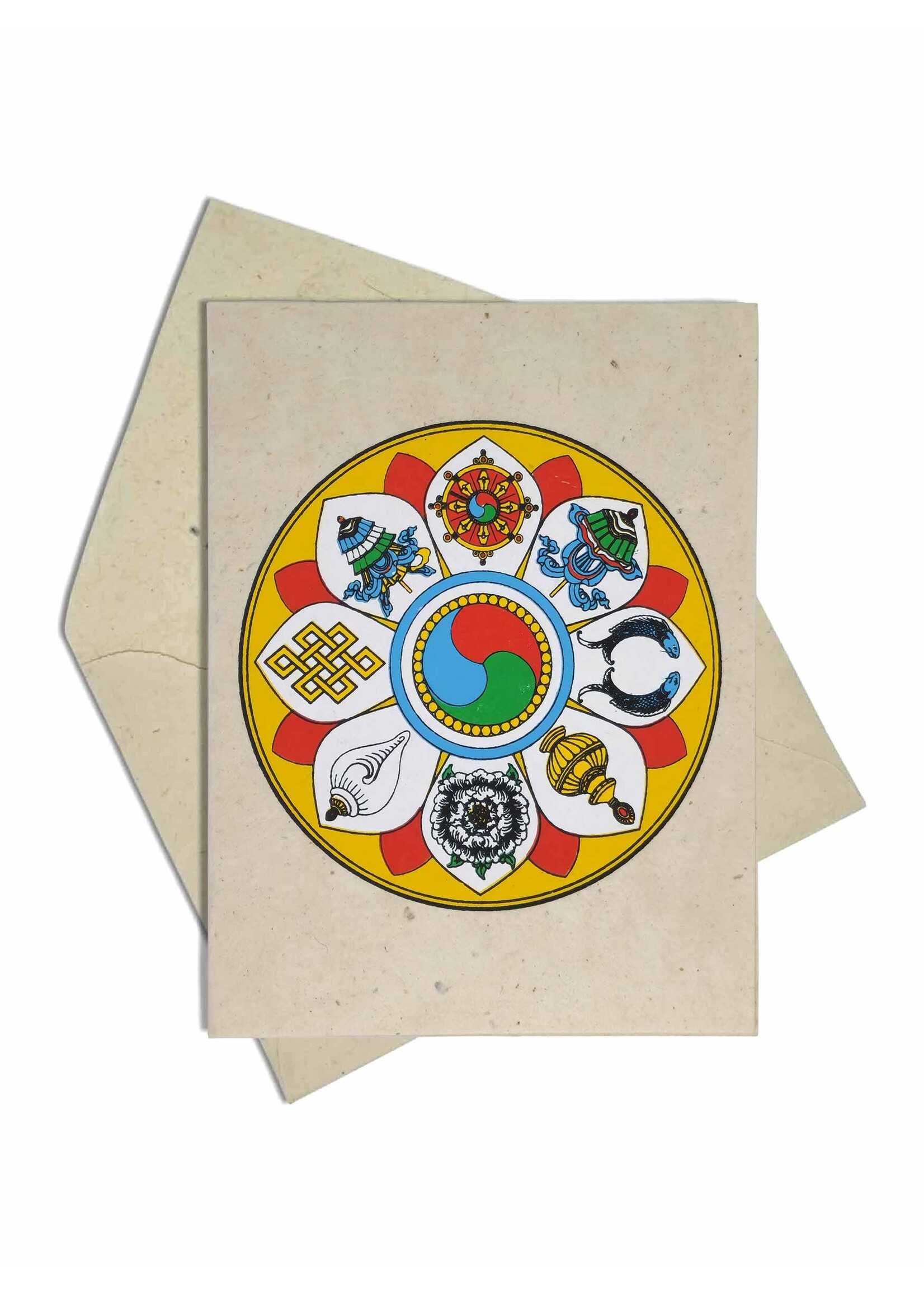 Porta Incenso 8 Simboli di buon auspicio — Tibet shop milano