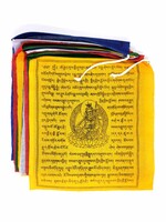 Tibetan Cotton Prayer Flags, 20 x 24 cm, 2 Metre