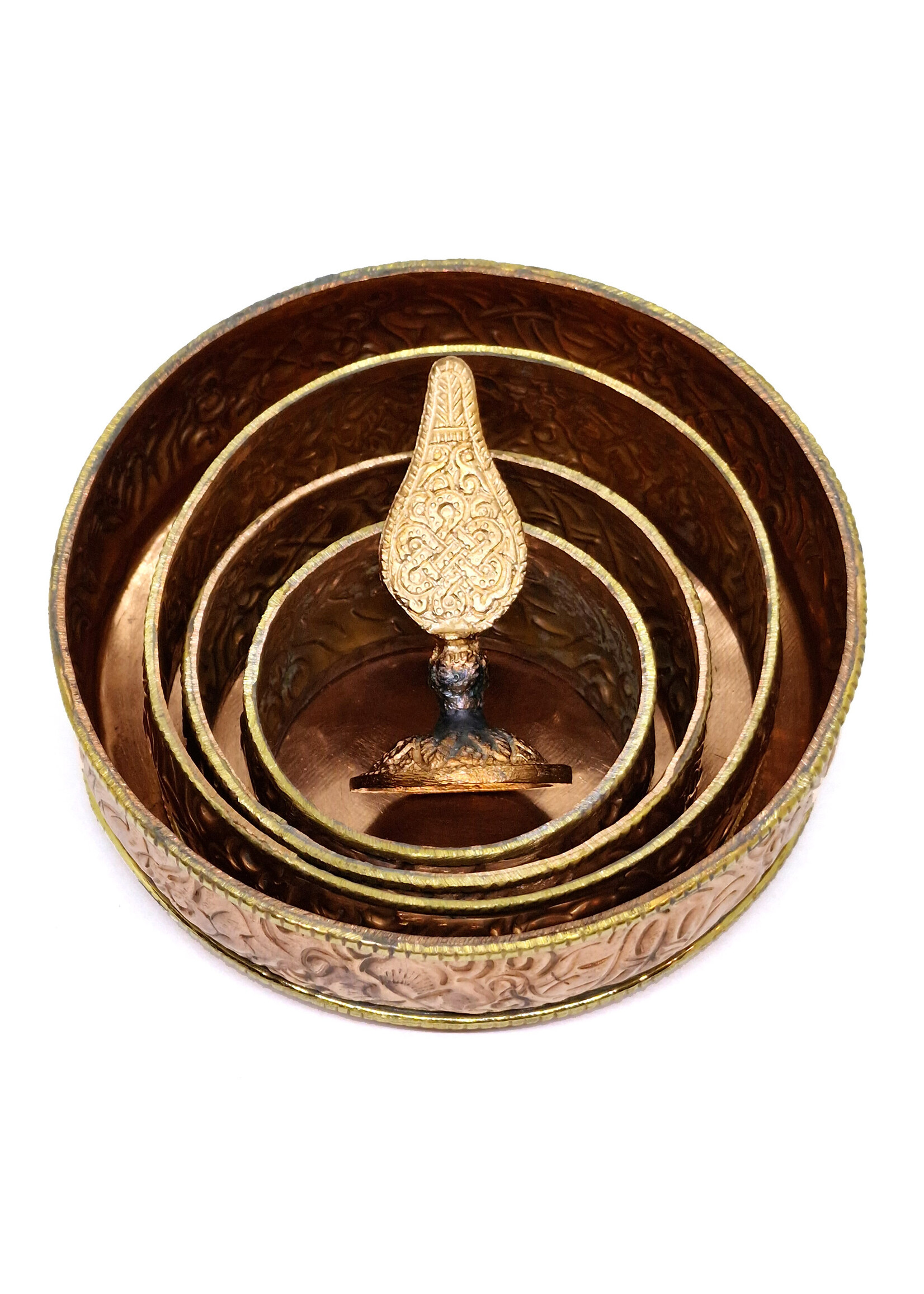 Mandala d'offrande cinq pièces