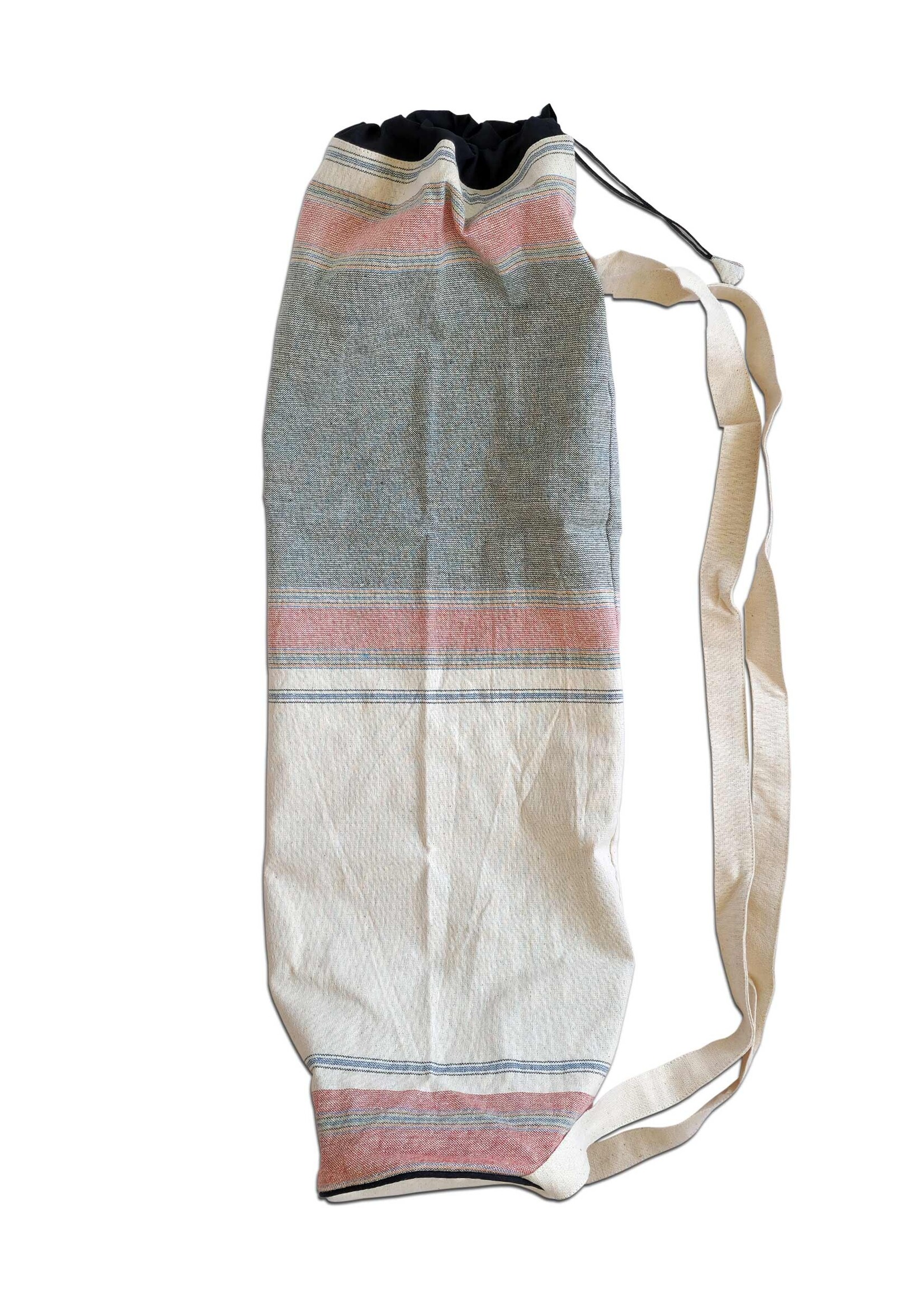 Handmade Cotton Yoga Mat Bag in Tibetan Design