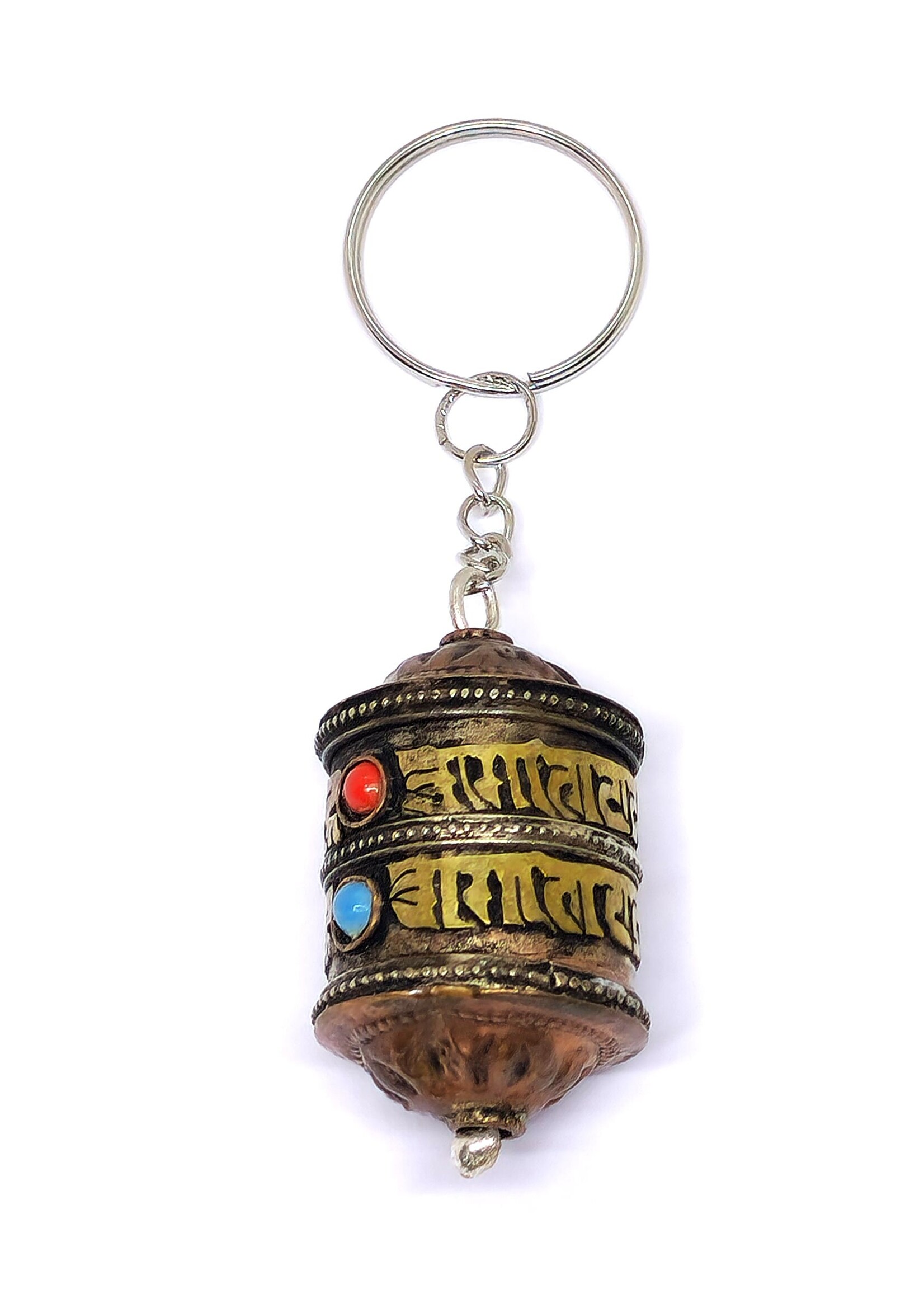 Tibetan Keychain Prayer Wheel