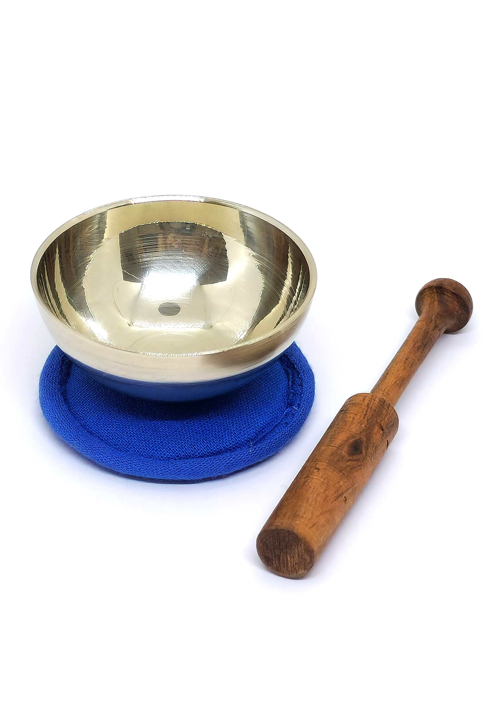 Tiny Tibetan Singing Bowl, 4-Piece-Set, Ø 5cm