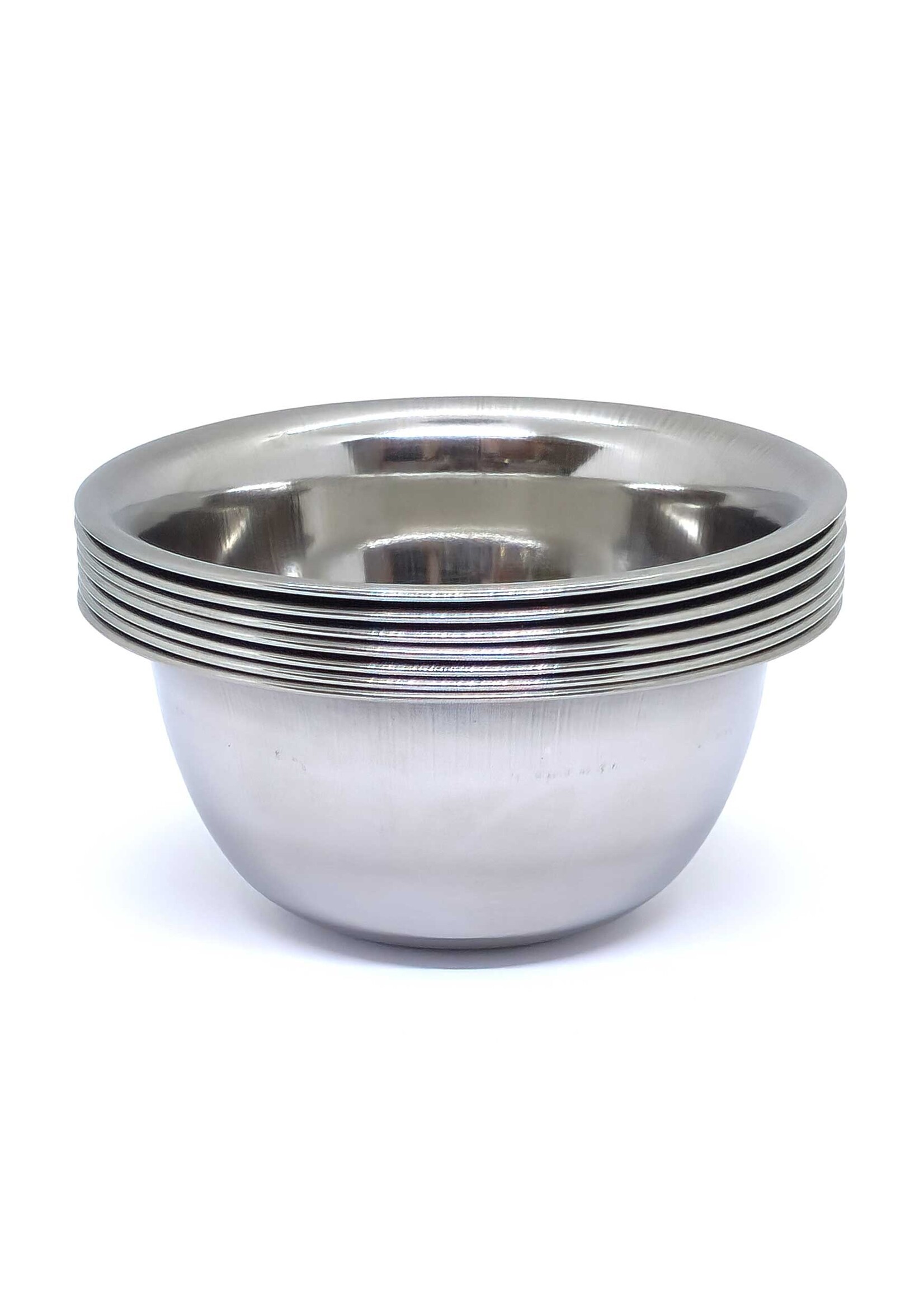 Bol d'eau tibétain pour offrandes en acier (set de 7)