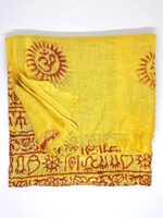 Écharpe en coton avec symbole Om – Légère, spirituelle et idéale pour le yoga et la méditation