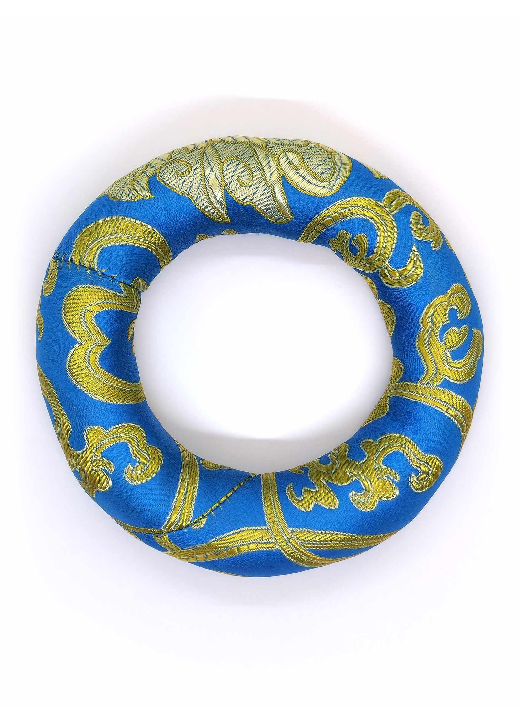 Coussin pour bol chantant, bleu, Ø 12cm