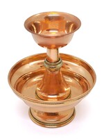 Handmade Copper Tibetan Serkim Offering Bowl, 12.5 cm