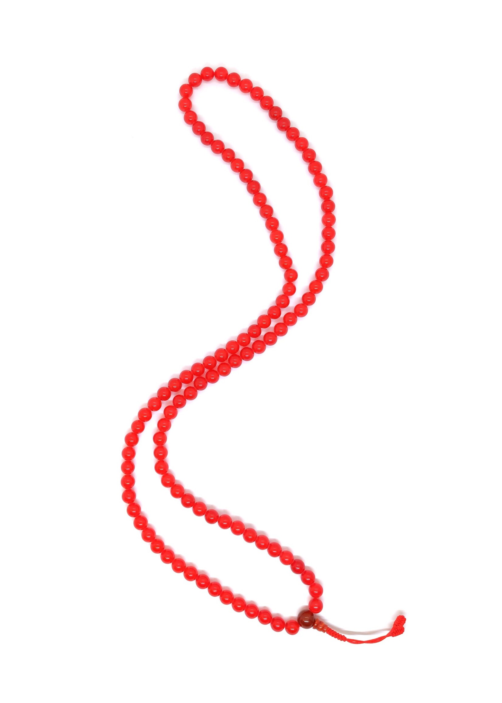 Tibetan Prayer Beads – Carnelian Stone Harmony