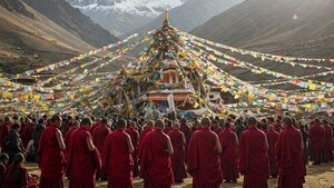 Festival tibetani: Un viaggio attraverso la devozione e la tradizione
