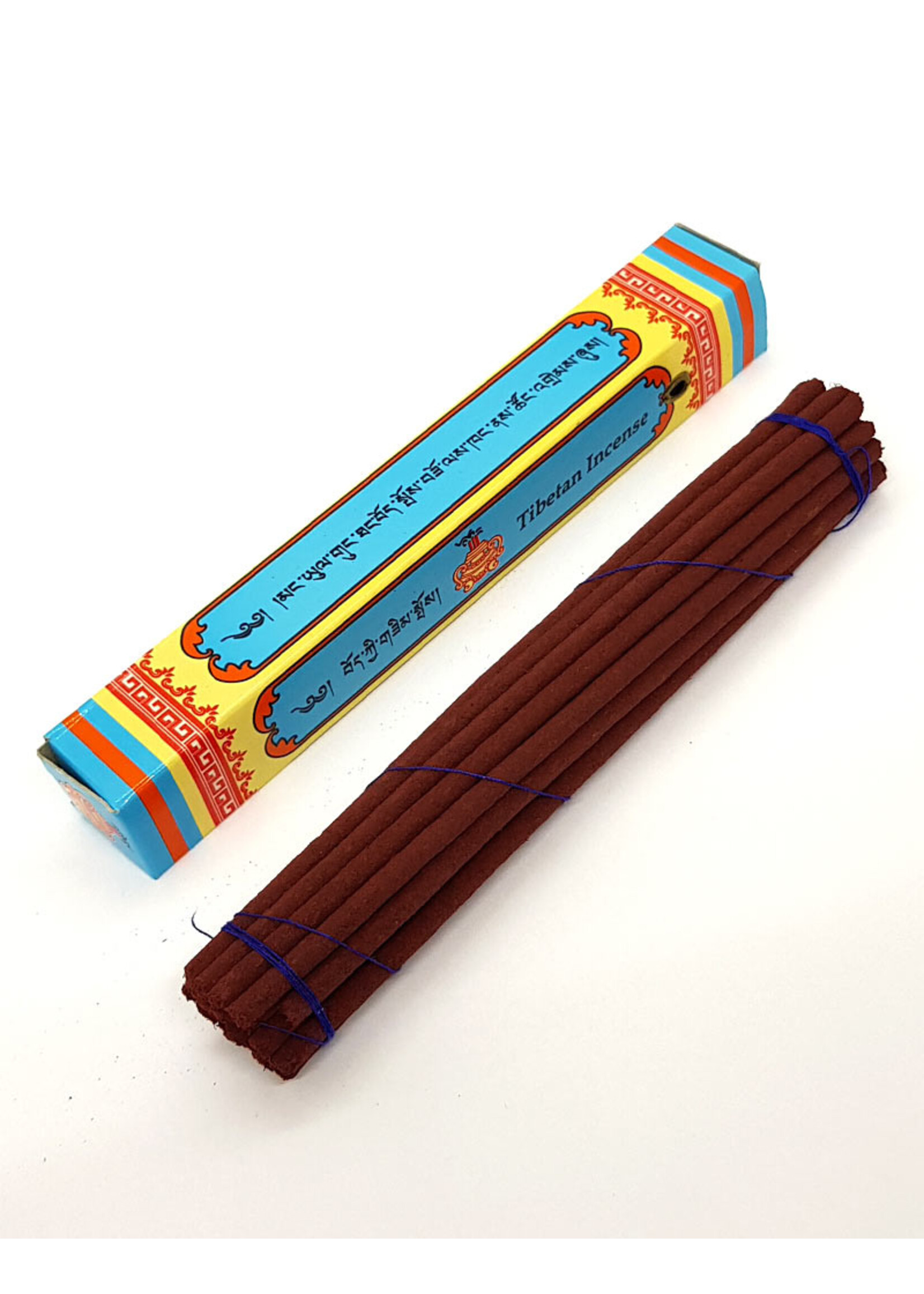 Traditionelle Tibetische Räucherstäbchen Tibetan Incense, handgemacht aus Himalaya-Kräutern