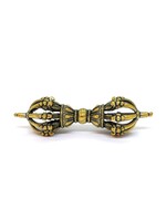 Tibetischer Dorje Vajra mit neun Speichen, 9 cm