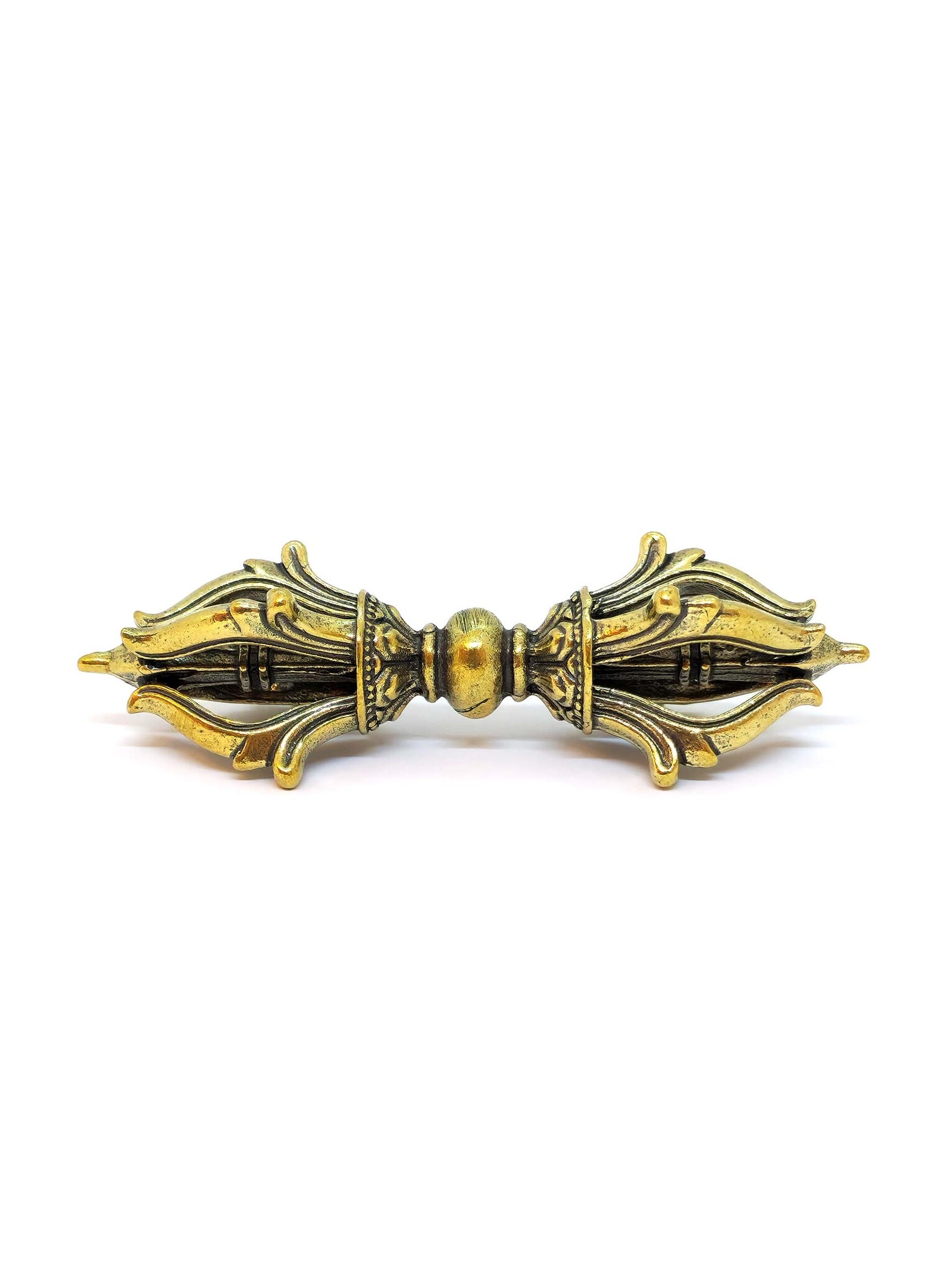 Tibetischer Vajra Ständer Aus Kupferlegierung – Ritualbasis Für Buddhismus-Dekoration, Ca. 5,2 Cm