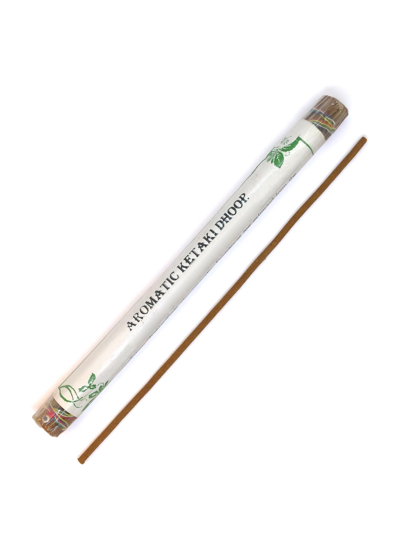 Aromatic Ketaki Dhoop Incense Sticks. Exotic floral fragrance for meditation, yoga, rituals and relaxation
