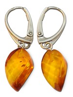 Orecchini in ambra e argento 925