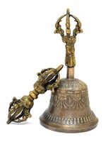 Tibetan Bell and Dorje, Symbol of Wisdom and Compassion