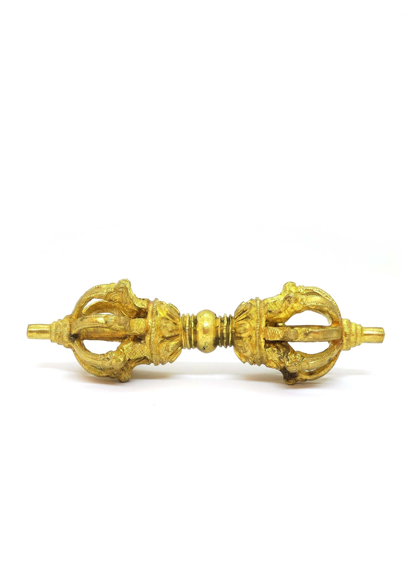 Tibetan Ritual Bell with Dorje, Vajra Set for Meditation and Spiritual Practice