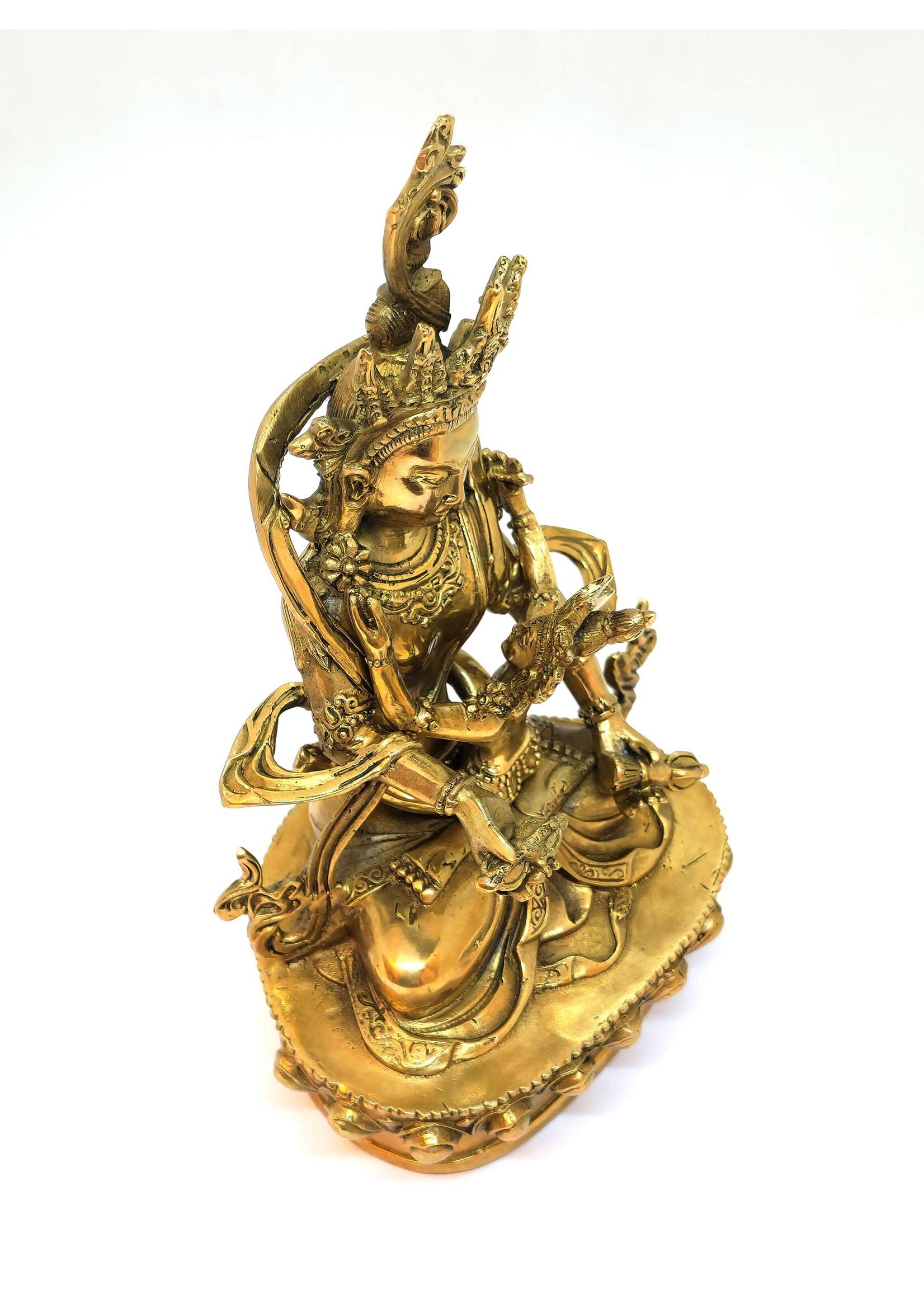 Tibetische Dorje Sempa Yab-Yum Statue, Symbol für Reinheit, Mitgefühl und Erleuchtung, 19cm