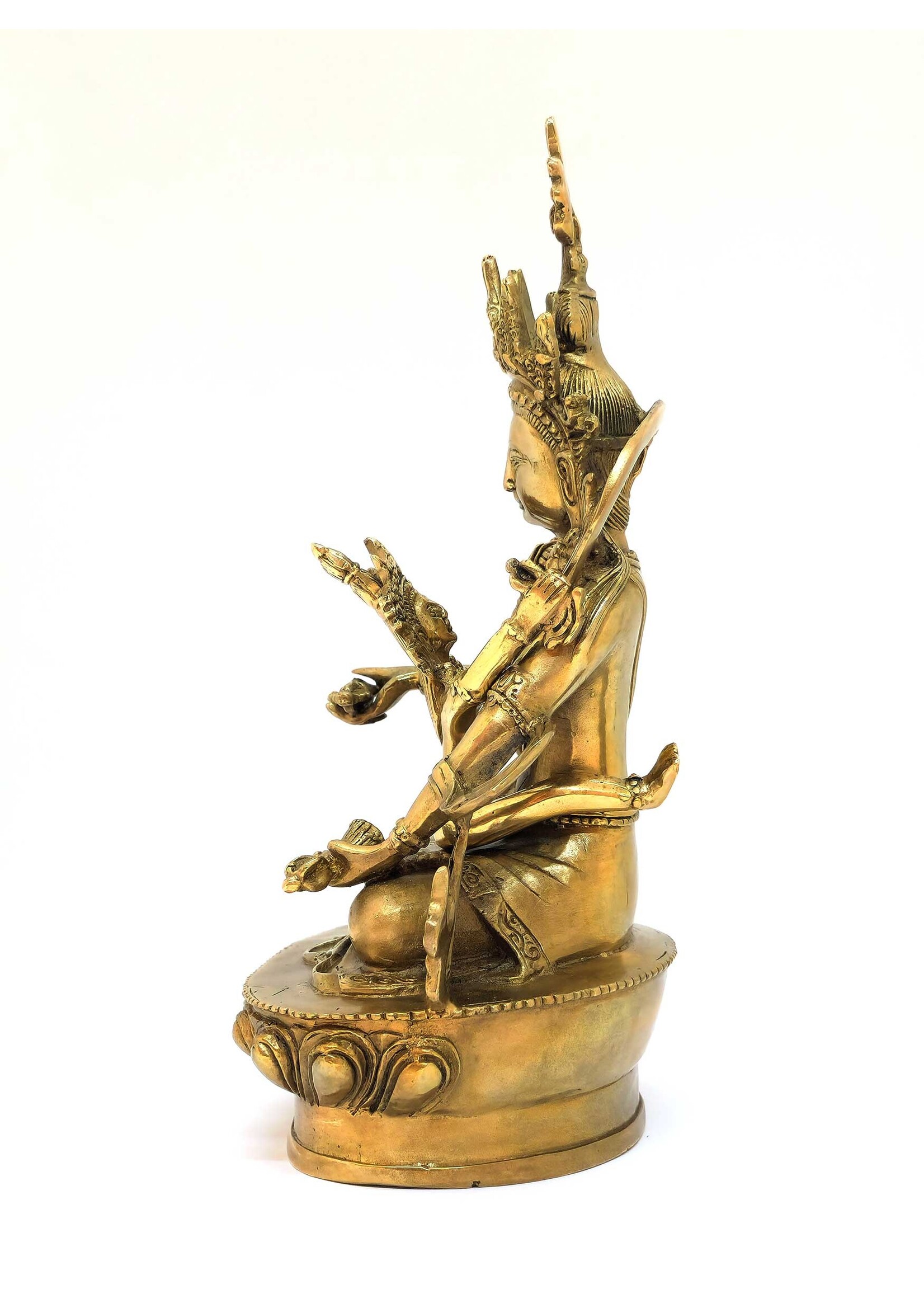 Tibetische Dorje Sempa Yab-Yum Statue, Symbol für Reinheit, Mitgefühl und Erleuchtung, 19cm